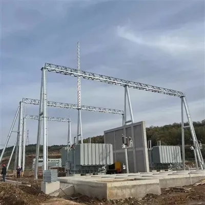 Substation Steel Structure Support